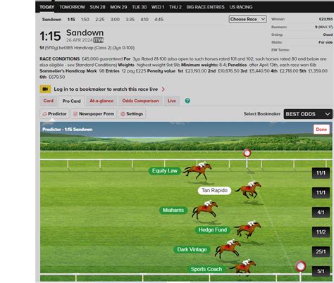 Verdict, Tips, Predictor – Racing Post.